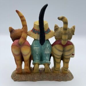 3 Beach Ware Cool Cats Figurine 2038h Kitty Decor Funny Gift‎ Booties